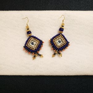 "Zuri" handmade dangle earrings